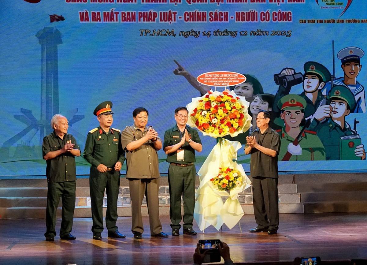 CLB Trái tim người lính Phương Nam ra mắt Ban Pháp luật – Chính sách – Người có công