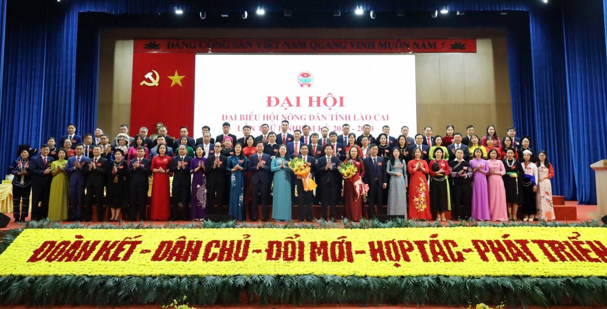 Đại hội Hội Nông dân tỉnh Lào Cai lần thứ I mở ra giai đoạn phát triển mới 2025–2030