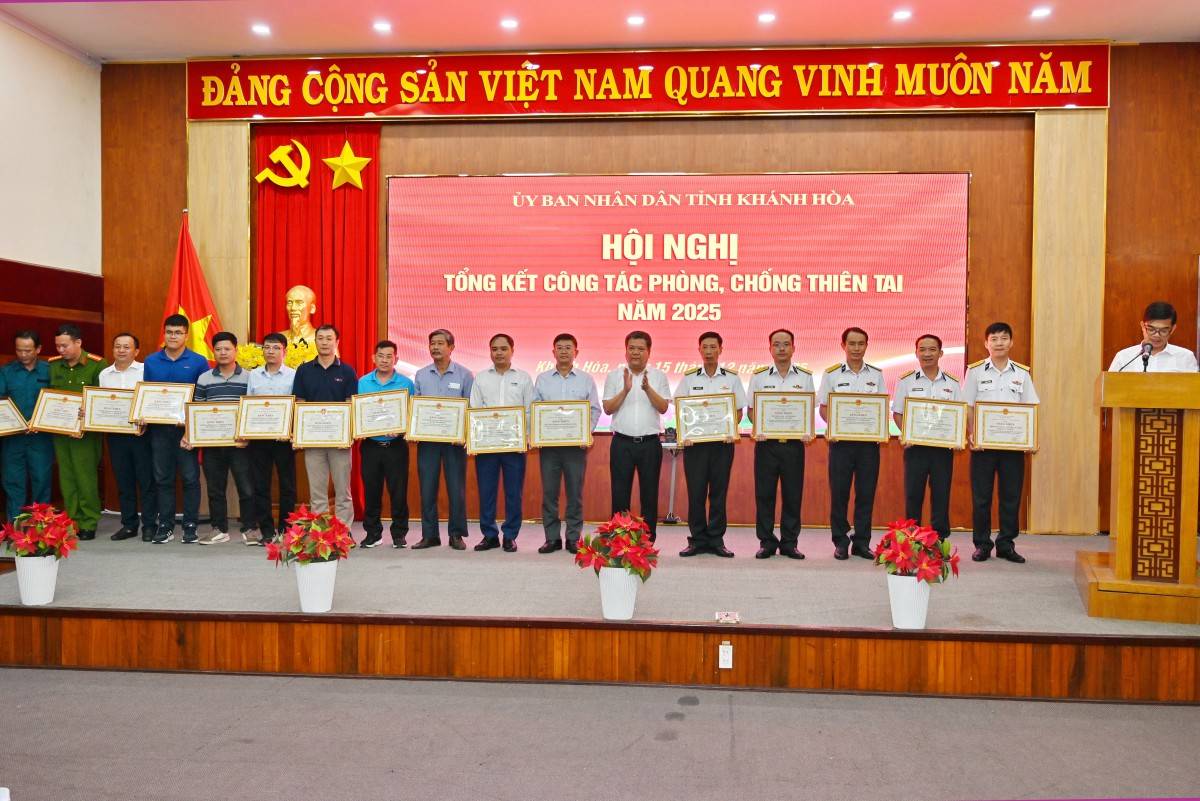 Khánh Hòa Tổng kết công tác phòng, chống thiên tai năm 2025