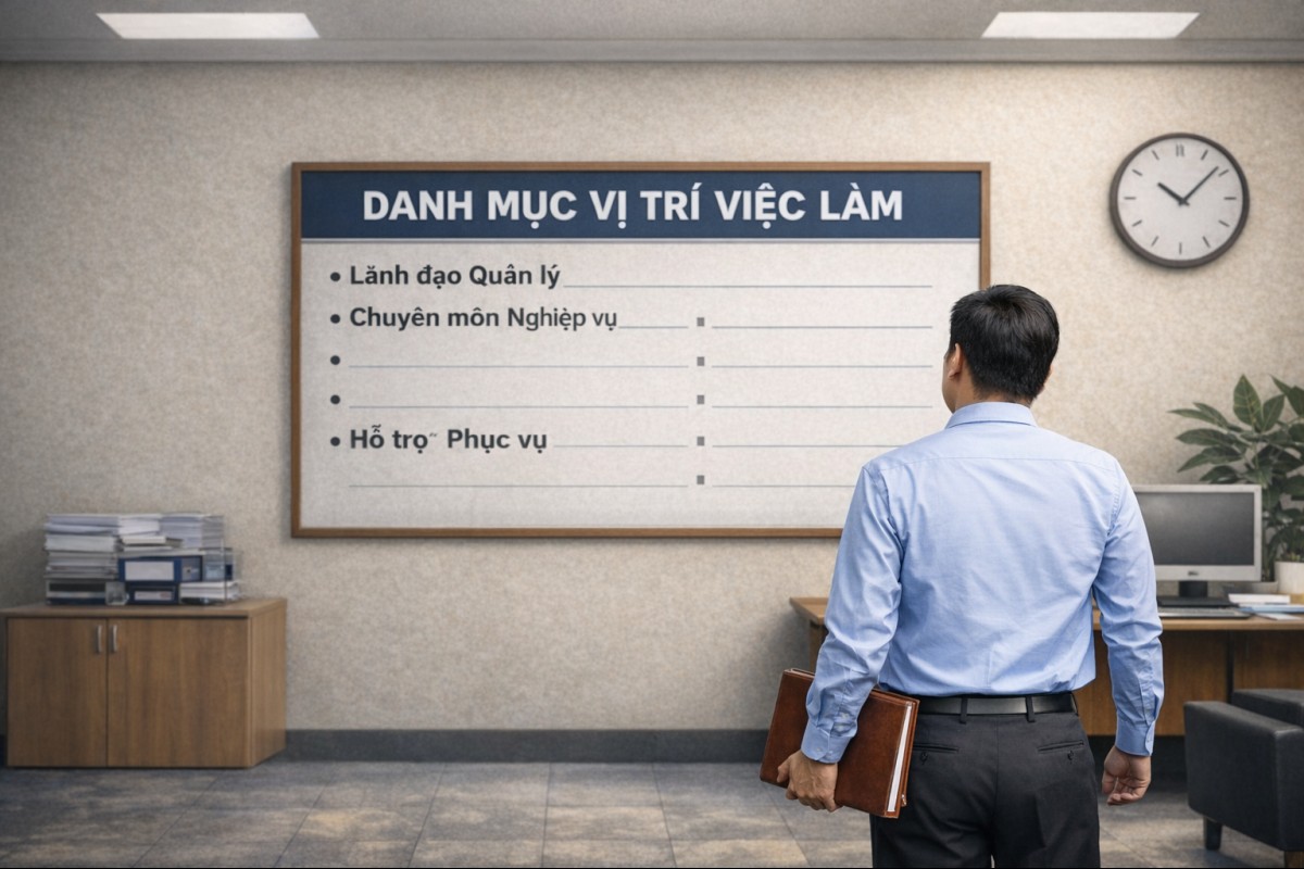 Vị trí việc làm công chức sẽ thay đổi ra sao từ 2026?