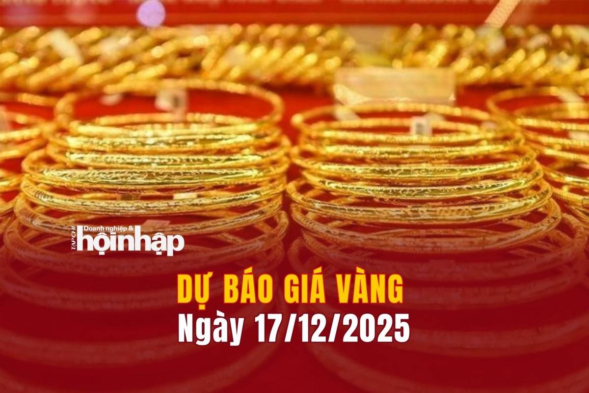 Dự báo giá vàng 16/12: Giá vàng nhẫn, vàng miếng tiếp tục tăng, lập đỉnh mới