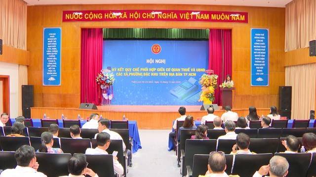 Thuế TP. Hồ Chí Minh tăng cường phối hợp với chính quyền cơ sở trong quản lý hộ kinh doanh
