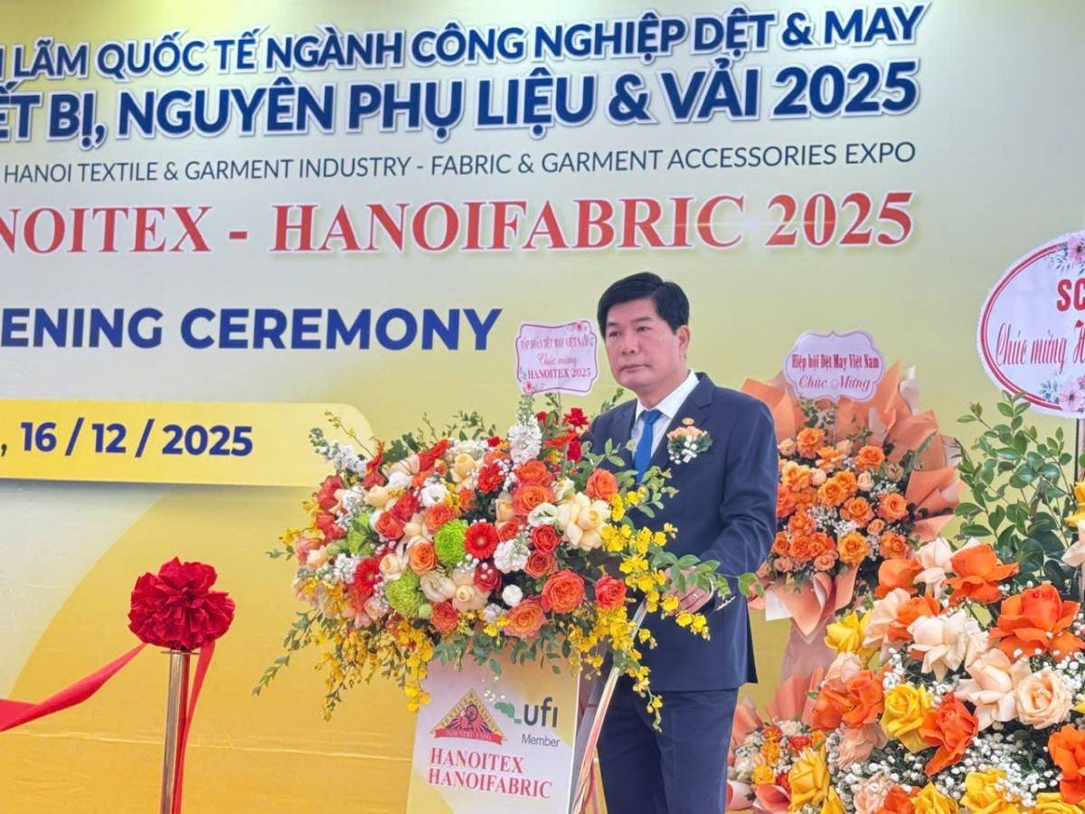 Ông Cao Hữu Hiếu - Tổng Giám đốc Tập đoàn Dệt May Việt Nam cho biết Bước sang năm 2026, ngành dệt may tiếp tục đối mặt với nhiều thách thức