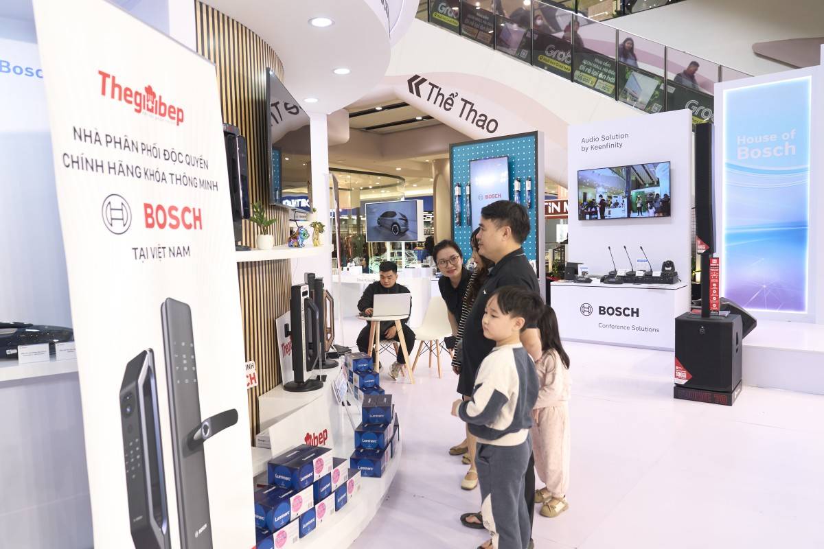 Bosch Việt Nam chính thức gia nhập thị trường khóa cửa thông minh