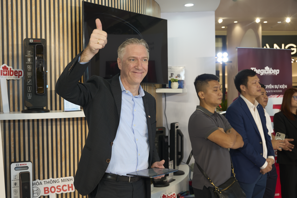 Bosch Việt Nam chính thức gia nhập thị trường khóa cửa thông minh