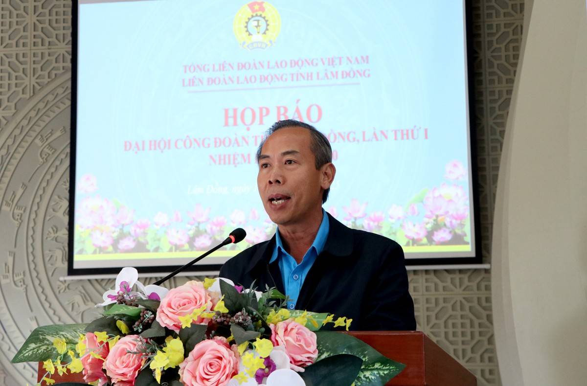 Lâm Đồng: 200 đại biểu chính thức sẽ tham dự Đại hội Công đoàn tỉnh lần thứ I 