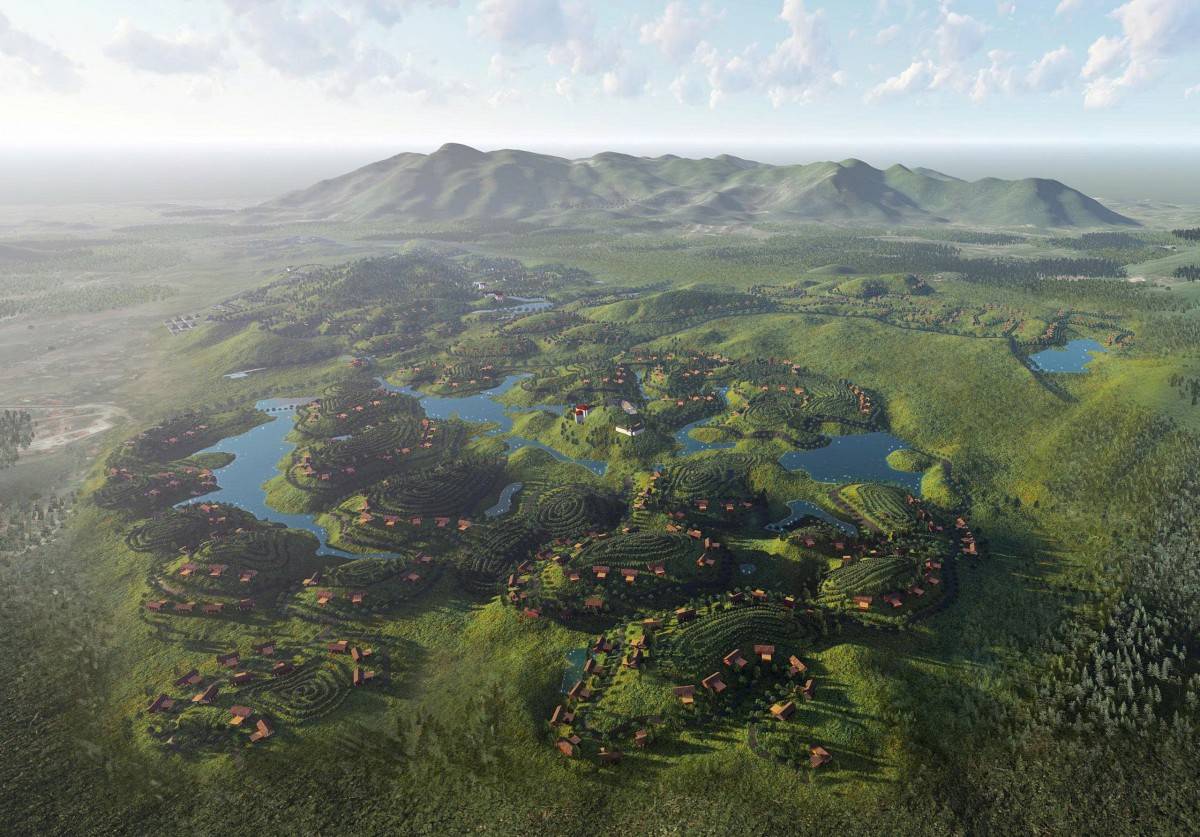 Phối cảnh Khu đô thị nghỉ dưỡng Mỹ Lâm