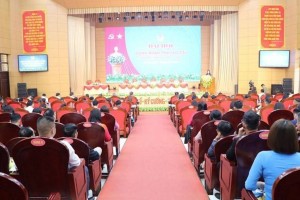 150 đại biểu dự phiên làm việc thứ nhất Đại hội Công đoàn tỉnh Lào Cai