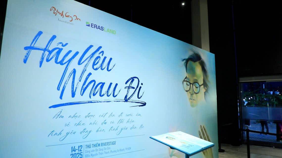 Gia đình Trịnh Công Sơn phối hợp cùng Eras Land  thực hiện Đêm nhạc “Hãy Yêu Nhau Đi”