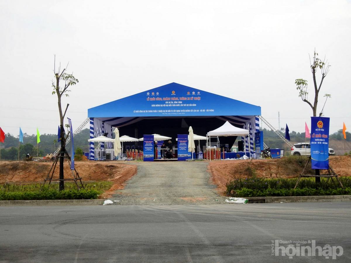 Phú Thọ sẵn sàng cho lễ khởi công đường sắt Lào Cai – Hà Nội – Hải Phòng