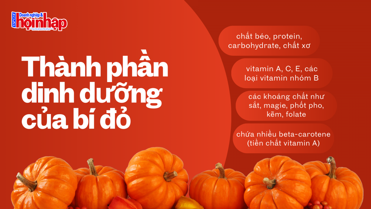 Vì sao bí đỏ là thực phẩm giàu dinh dưỡng không nên bỏ qua?