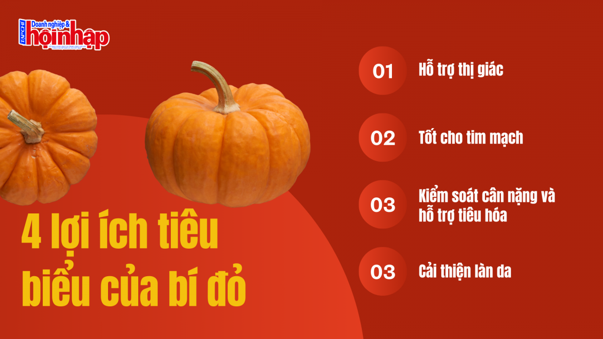 Vì sao bí đỏ là thực phẩm giàu dinh dưỡng không nên bỏ qua?