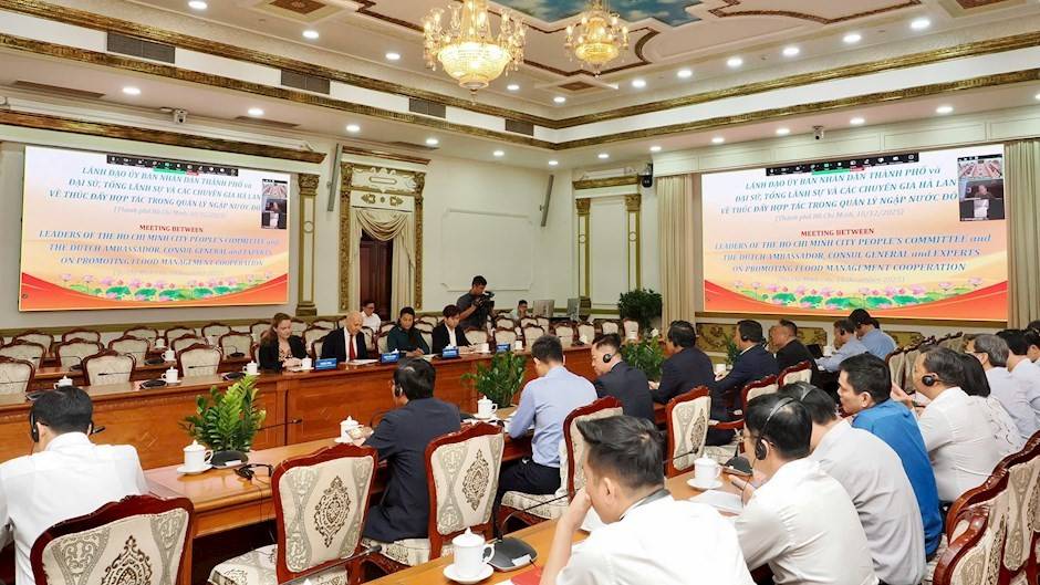 TP. Hồ Chí Minh tăng cường hợp tác với Hà Lan tìm giải pháp chống ngập bền vững