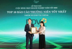BIDV nhận giải Báo cáo thường niên tốt nhất lần thứ 3 liên tiếp
