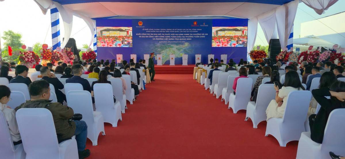 13 công trình, dự án trọng điểm đồng loạt khởi công – khánh thành, Hải Phòng tạo dấu ấn chào mừng Đại hội XIV của Đảng