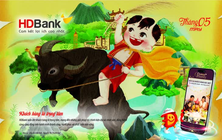Bộ lịch HDBank 2026 mang hành trình kết nối di sản văn hóa với tương lai số