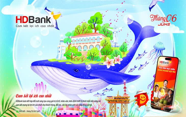 Bộ lịch HDBank 2026 mang hành trình kết nối di sản văn hóa với tương lai số