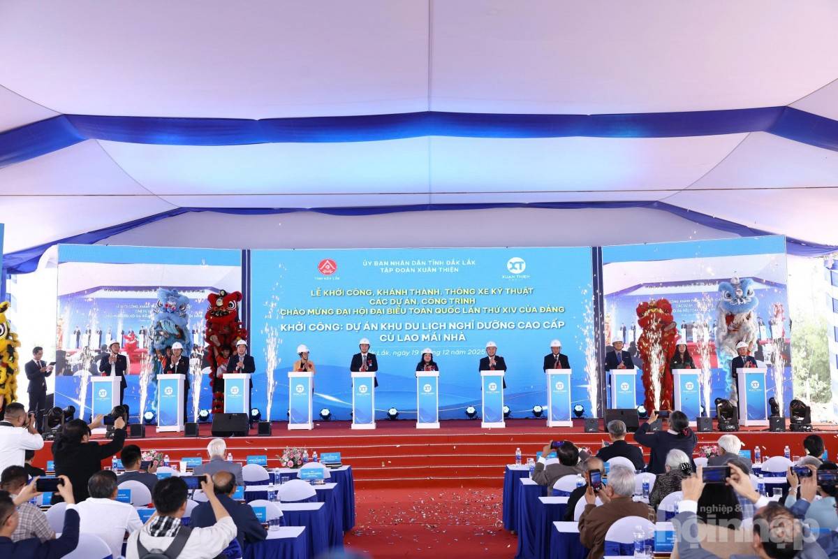 Những hình ảnh ấn tượng tại lễ khởi công khu du lịch Cù Lao Mái Nhà