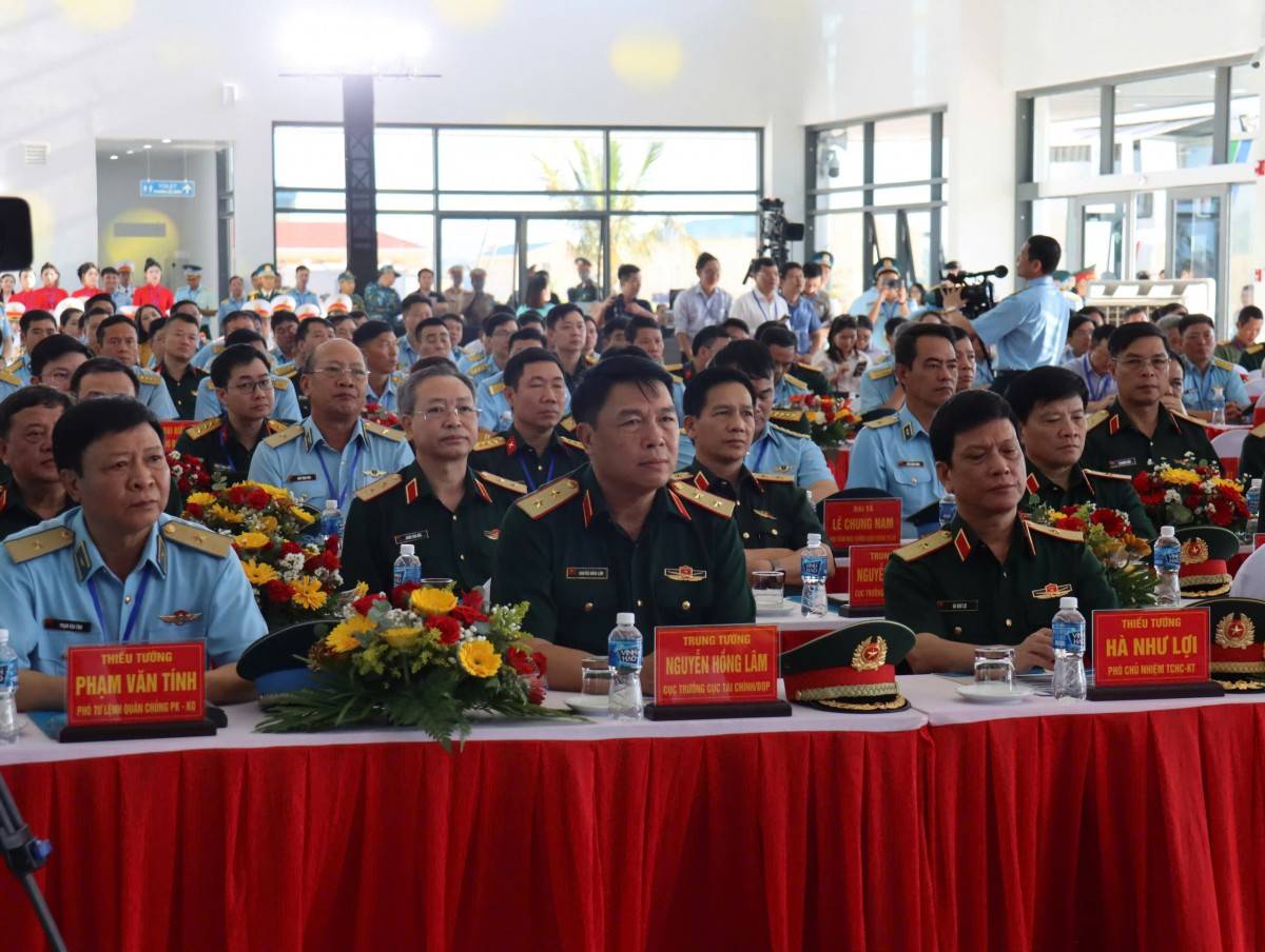 Lễ khánh thành Sân bay quân sự Phan Thiết: Dấu ấn công trình quốc phòng hiện đại