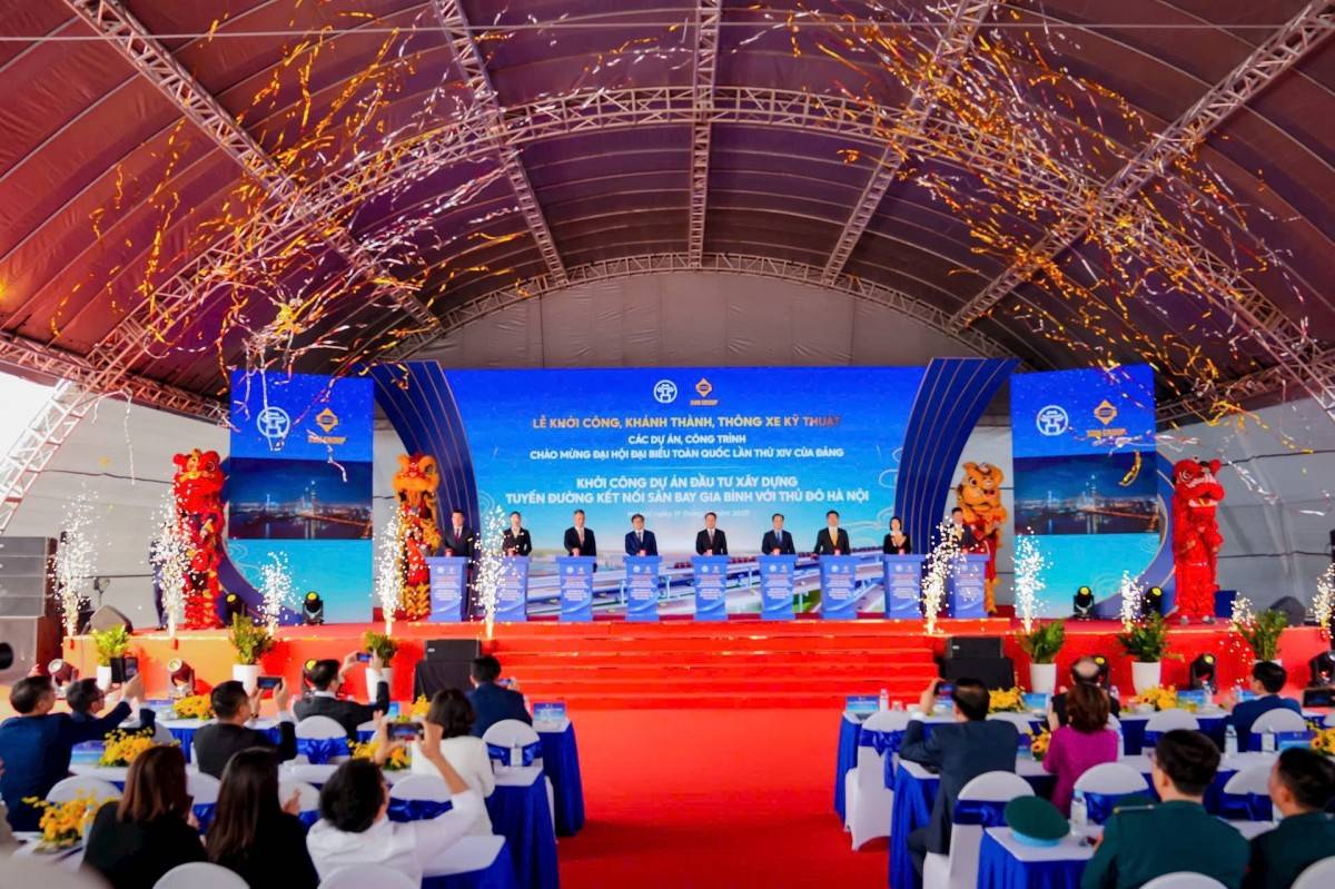 Khởi công tuyến đường gần 33.000 tỷ đồng kết nối sân bay Gia Bình với Thủ đô Hà Nội