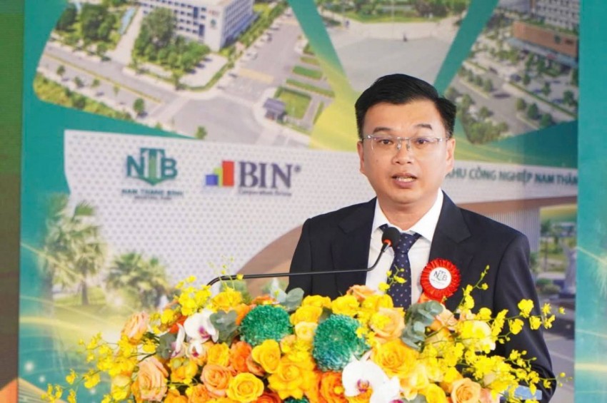 Ông Lê Hùng Anh Chủ tịch Tập đoàn BIN Corporation, chủ đầu tư dự án