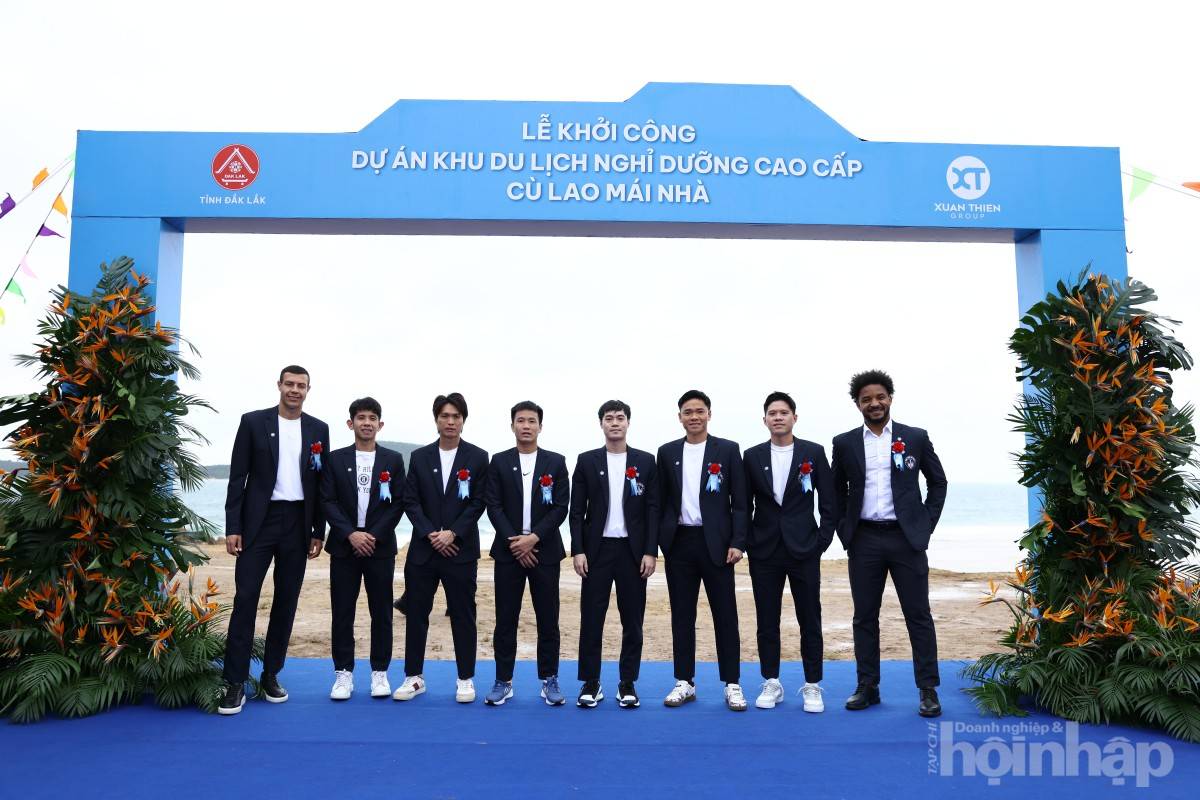 Những hình ảnh ấn tượng tại lễ khởi công khu du lịch Cù Lao Mái Nhà