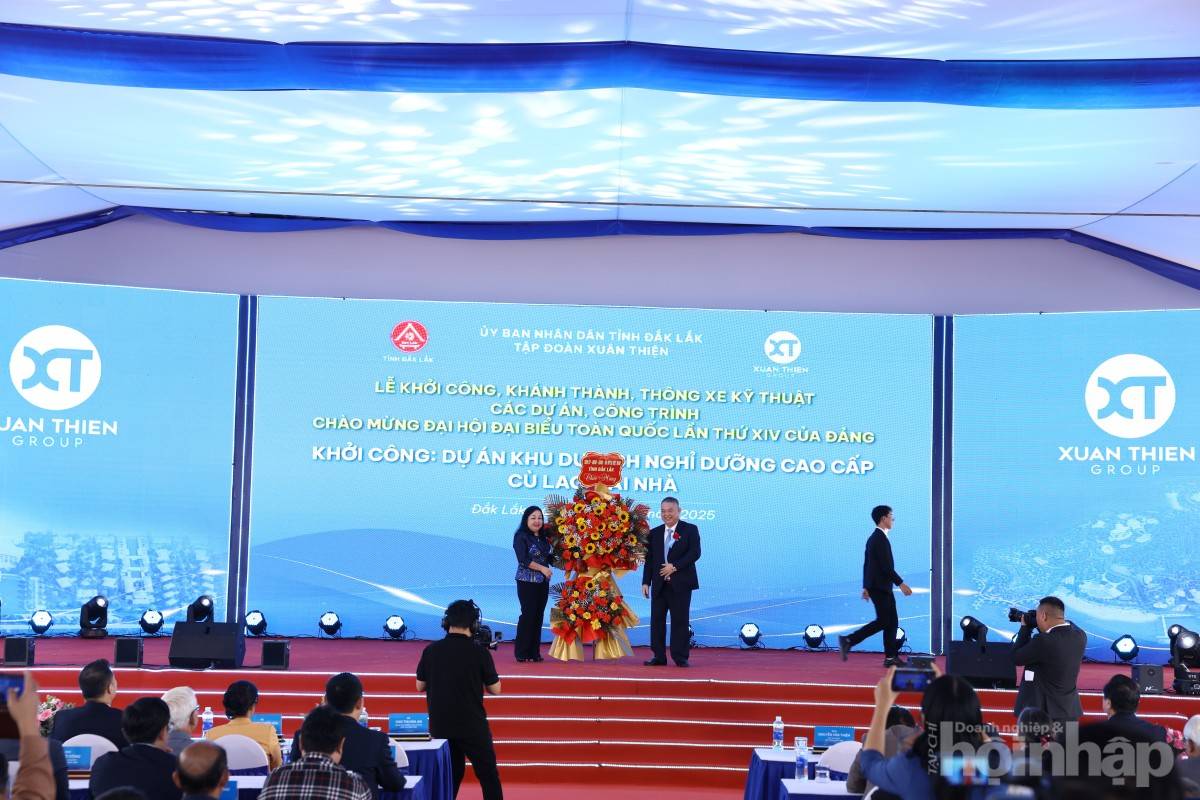 Những hình ảnh ấn tượng tại lễ khởi công khu du lịch Cù Lao Mái Nhà