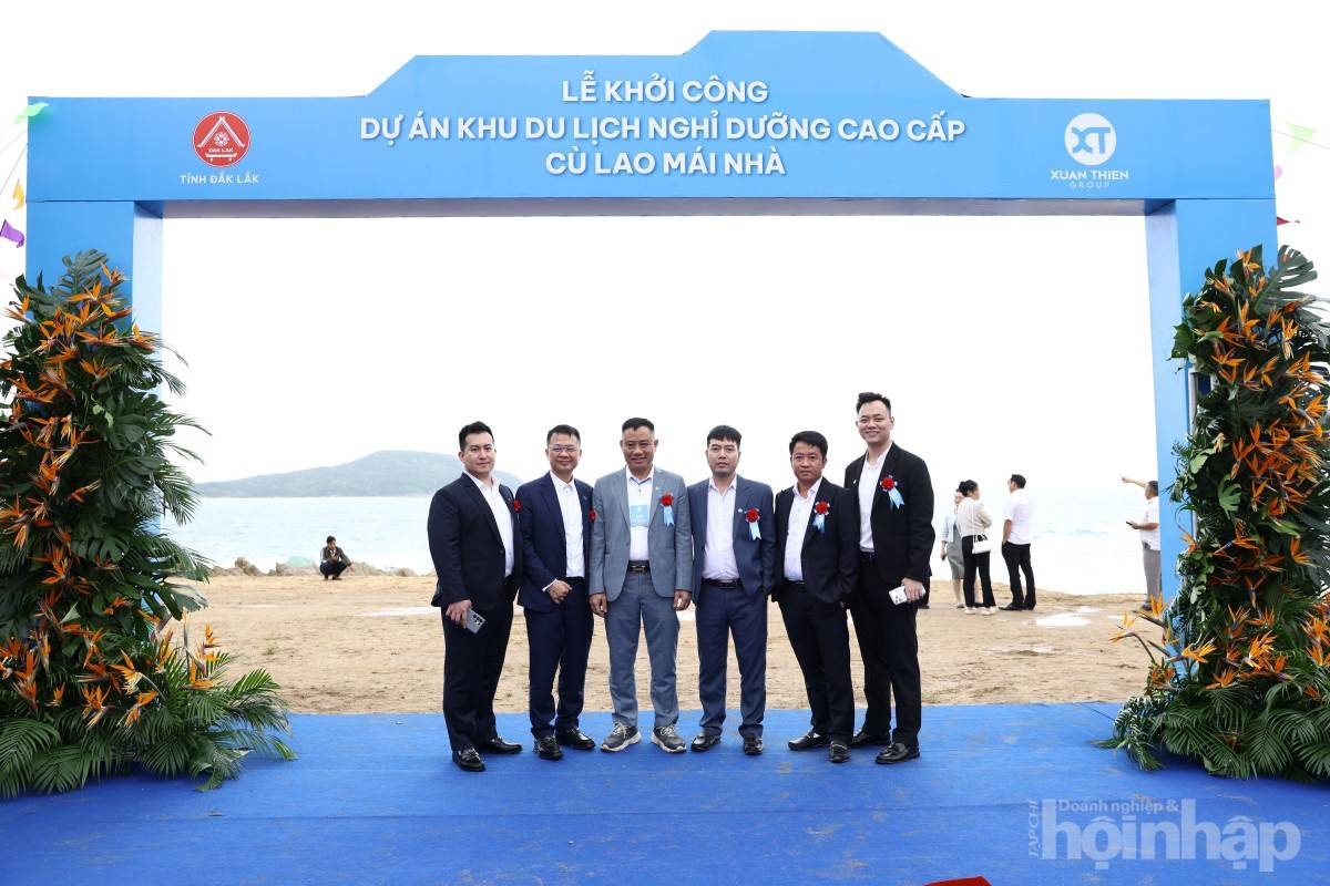 Những hình ảnh ấn tượng tại lễ khởi công khu du lịch Cù Lao Mái Nhà