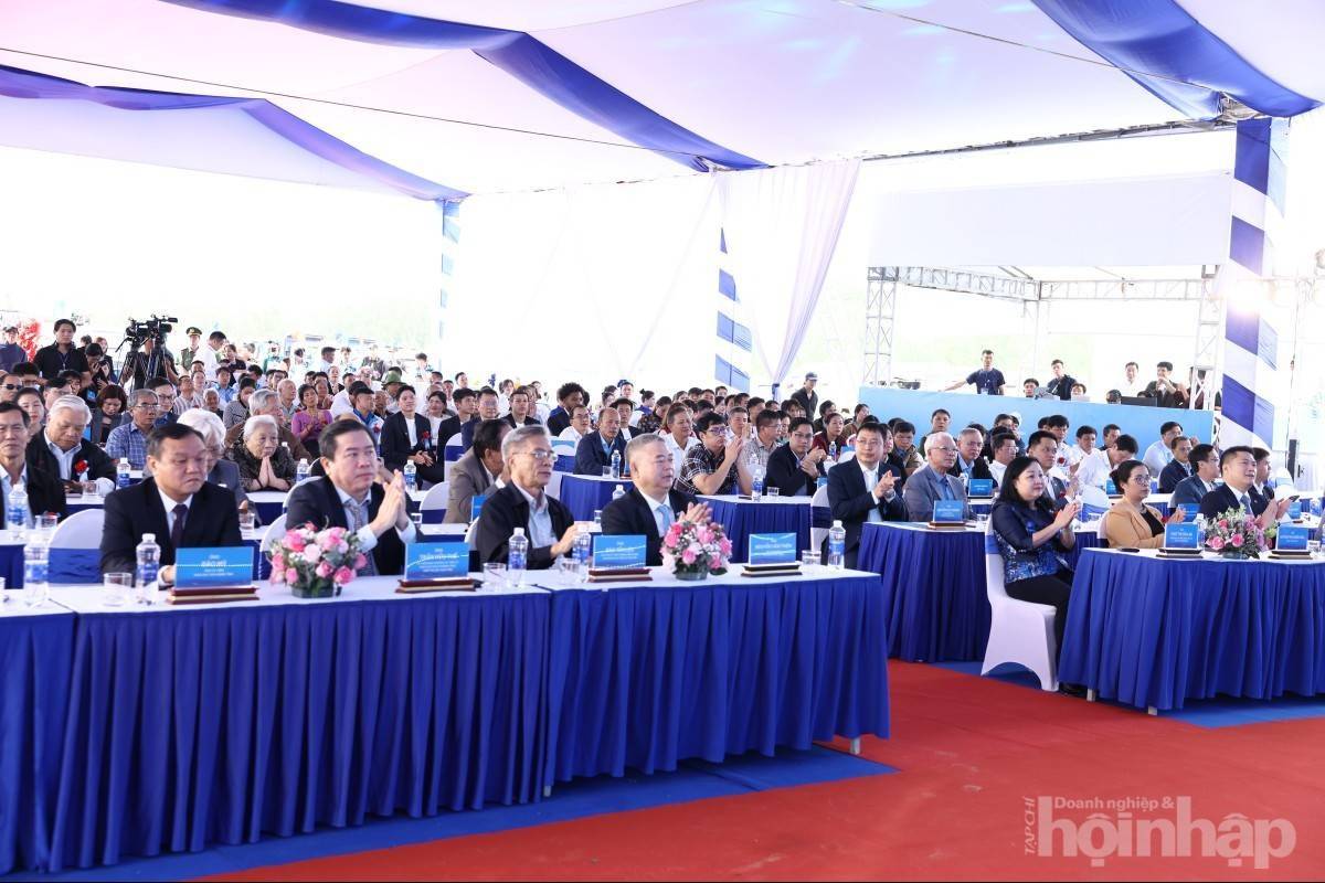 Những hình ảnh ấn tượng tại lễ khởi công khu du lịch Cù Lao Mái Nhà