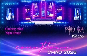 Nghệ An sẽ chào đón năm 2026 với Chương trình nghệ thuật “Hào khí Sông Lam” kết hợp màn bắn pháo hoa tầm cao