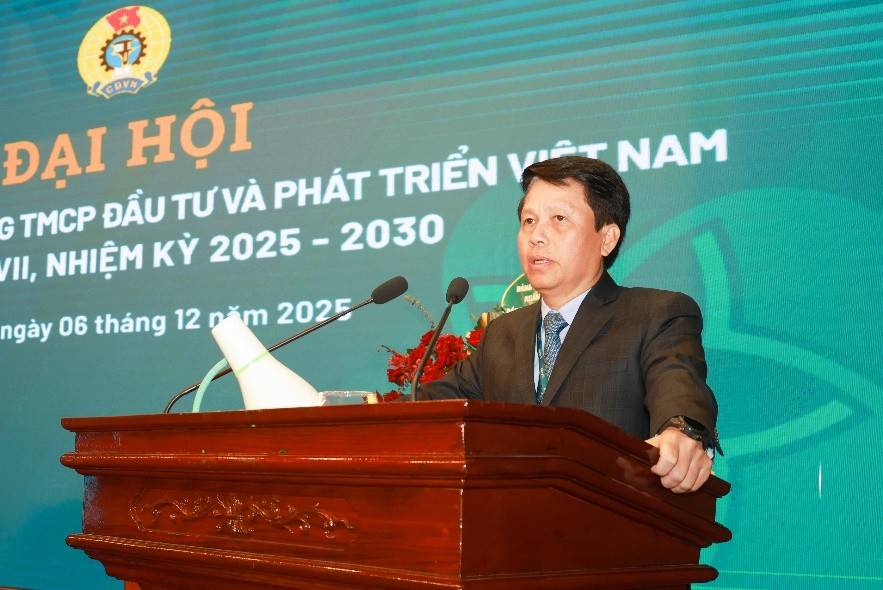 Công đoàn BIDV tổ chức thành công Đại hội đại biểu lần thứ VII, nhiệm kỳ 2025 - 2030