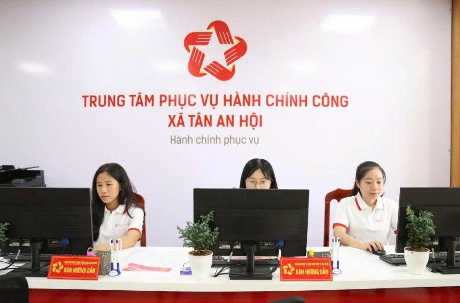 Trung  tâm  phục  vụ  hành  chính  công  xã  Tân  An  Hội