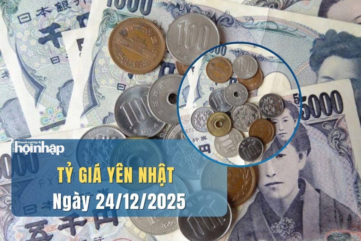 Tỷ giá Yên Nhật hôm nay 24/12: Đồng Yên giảm sâu, áp lực lớn từ USD