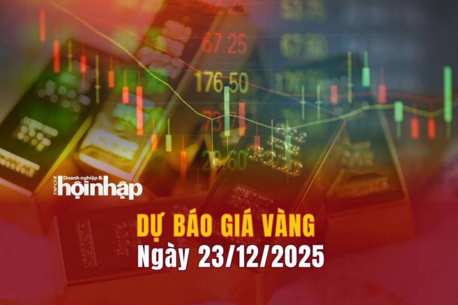 Dự báo giá vàng 23/12: Giá vàng nhẫn, vàng miếng tăng cao, lập đỉnh mới