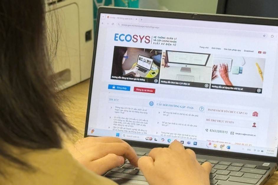 Nâng cấp hệ thống eCoSys, Bộ Công Thương tạo thuận lợi cho doanh nghiệp xuất khẩu