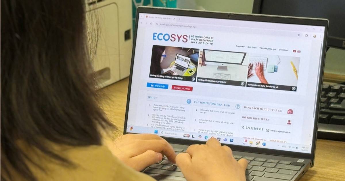 Nâng cấp hệ thống eCoSys, Bộ Công Thương tạo thuận lợi cho doanh nghiệp xuất khẩu