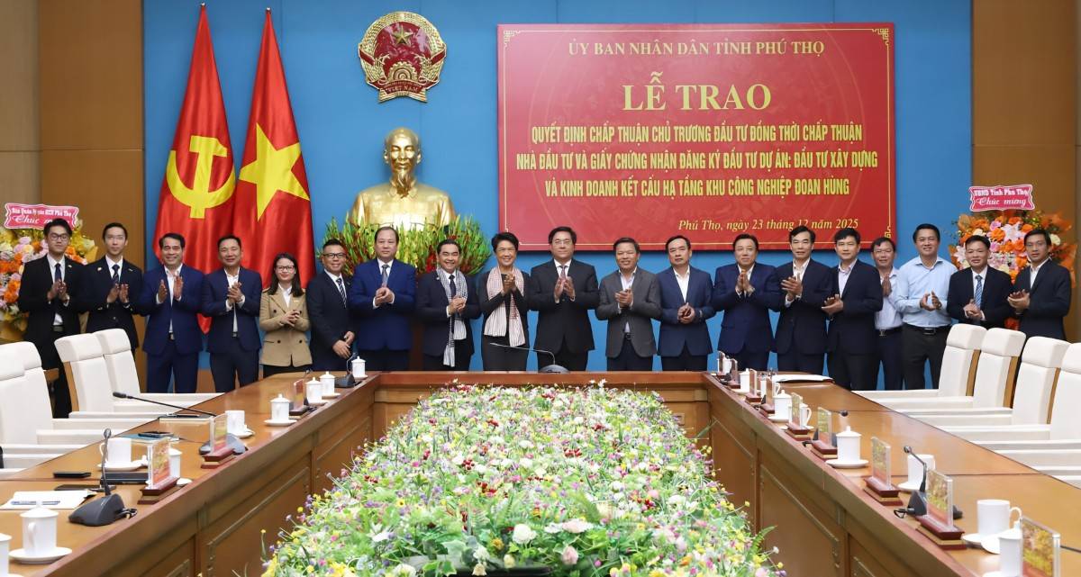 Phú Thọ: Tập đoàn Amata đầu tư hơn 185 triệu USD xây dựng KCN Đoan Hùng