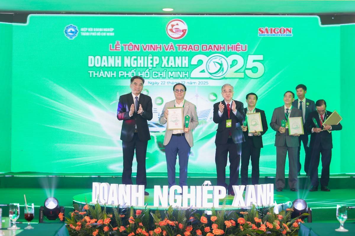 TP.Hồ Chí Minh tôn vinh 155 doanh nghiệp xanh 2025