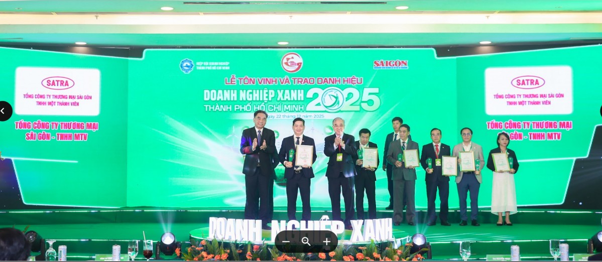 TP. Hồ Chí Minh tôn vinh 155 doanh nghiệp xanh 2025
