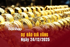 Dự báo giá vàng 24/12: Giá vàng nhẫn, vàng miếng tăng mạnh, áp sát mốc 160 triệu đồng/lượng
