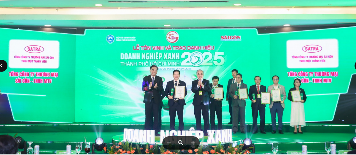 TP.Hồ Chí Minh tôn vinh 155 doanh nghiệp xanh 2025