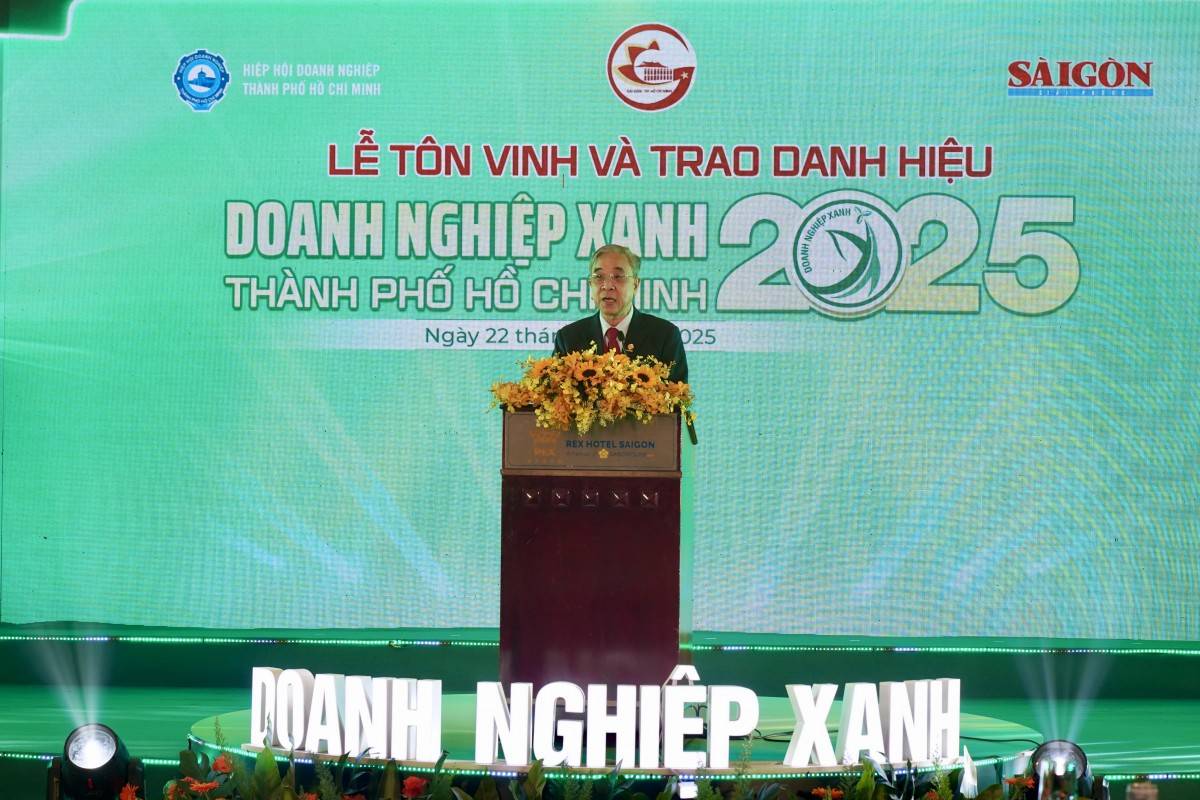 TP.Hồ Chí Minh tôn vinh 155 doanh nghiệp xanh 2025