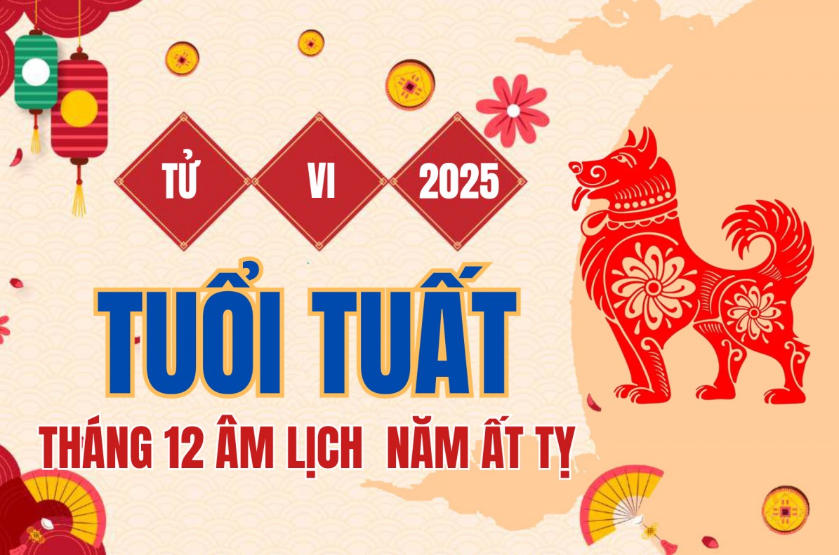 Tử vi tuổi Tuất tháng 12 (âm lịch) năm 2025: Công việc thuận lợi nhưng đừng chủ quan với tiểu nhân