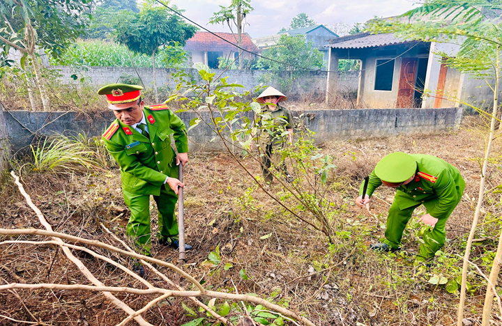 Lan tỏa yêu thương từ cơ sở: Công an xã Vân Du tiếp nối hành trình “Vì Nhân dân phục vụ”