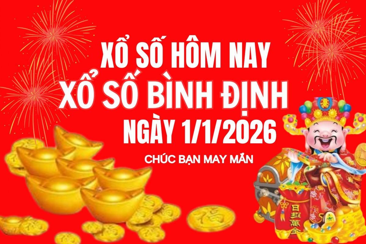 XSBDI 25/12, Kết quả xổ số Bình Định hôm nay 25/12/2025, Trực tiếp XSBDI ngày 25 tháng 12