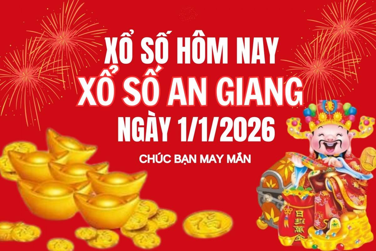 XSAG 25/12, Kết quả xổ số An Giang hôm nay 25/12/2025, trực tiếp XSAG ngày 25 tháng 12