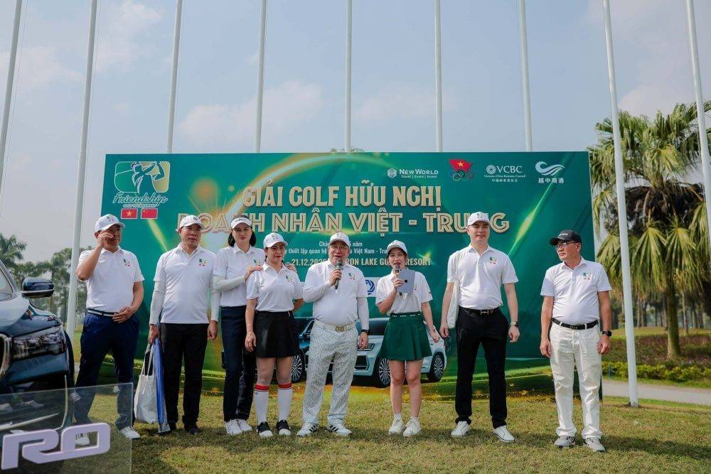Giải Golf Doanh nhân Hữu nghị Việt – Trung 2025 thành công tốt đẹp