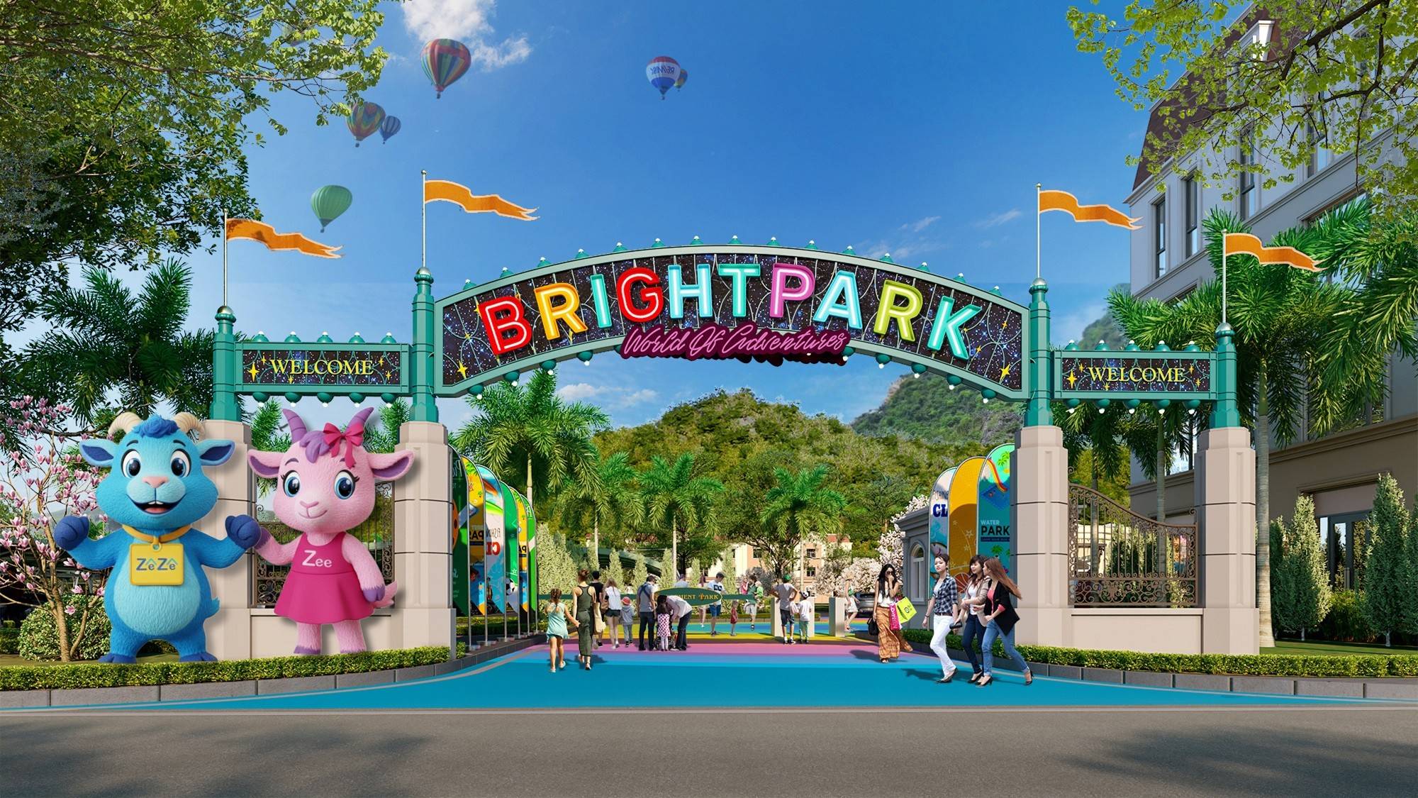 Tổ hợp vui chơi giải trí Bright Park sắp ra mắt tại Ninh Bình