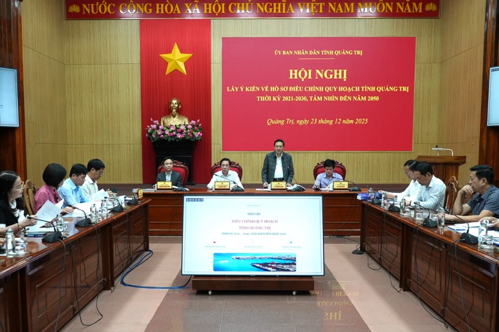 Hoàn thiện điều chỉnh Quy hoạch tỉnh Quảng Trị theo hướng phát triển bền vững, dài hạn