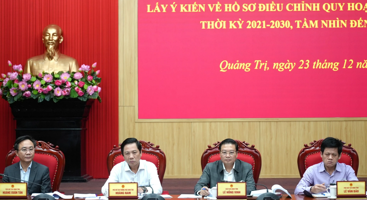 Hoàn thiện điều chỉnh Quy hoạch tỉnh Quảng Trị theo hướng phát triển bền vững, dài hạn